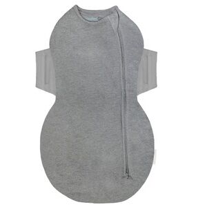 Happiest Baby Organic SNOO Sleep Comforter Sack, Graphite Gray, Medium, Set of 3